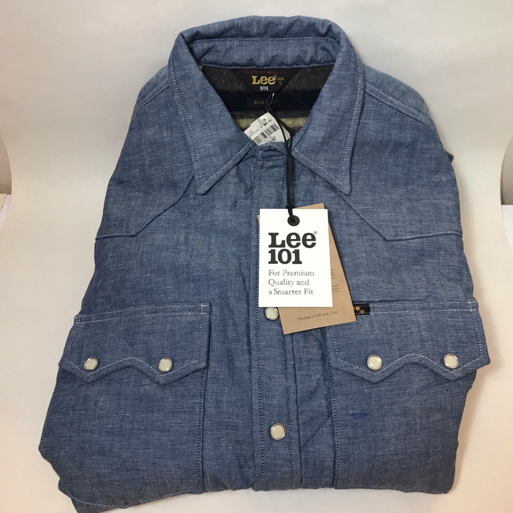 Lee Storm Rider Blanket Lined Chambray Shirt